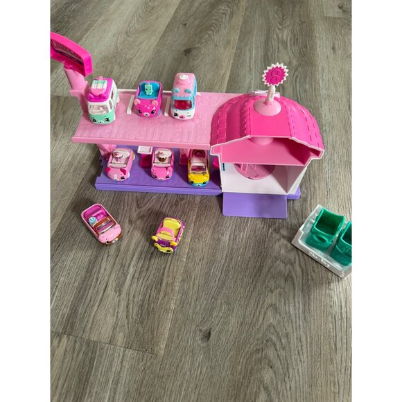 GUC Cutie Cars Drive Thru Playset With Die Cast Vehicles OG - Picture 7 of 7